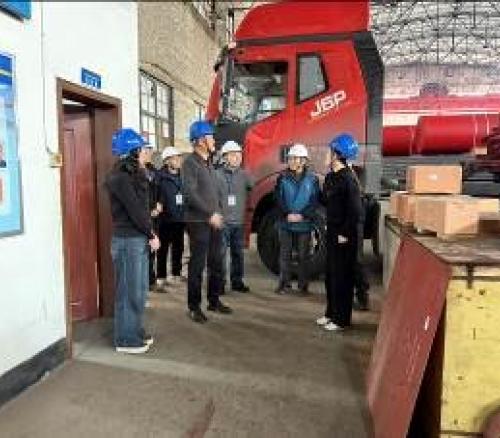 集团总经理带队开展2026年“春节”节前安全检查